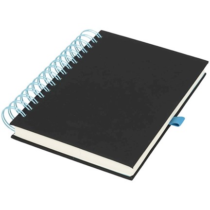 Wiro notitieboek met kleurige spiraalrug
