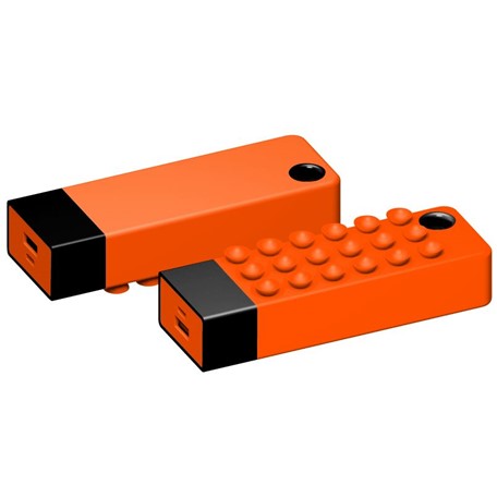 Powerbank Grip 4400 oranje-zwart