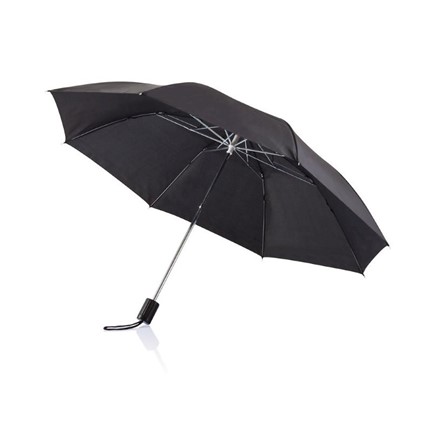 Deluxe 20 opvouwbare paraplu, zwart