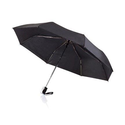 Deluxe 21,5 2-in-1 automatische paraplu, zwart