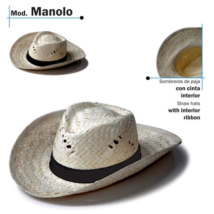 Straw Hat - Manolo