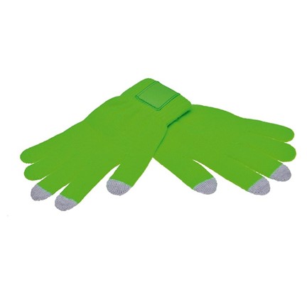 Touchscreen Handschoenen met Label Groen XL/XXL