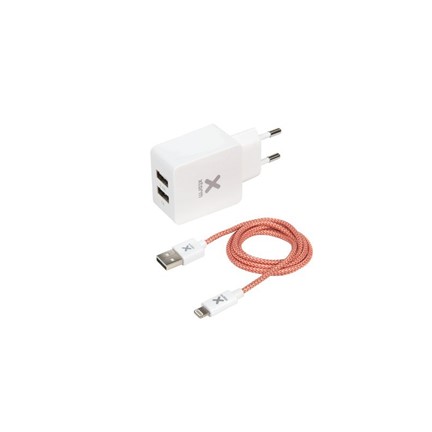 Xtorm Lightning cable + AC Adapter