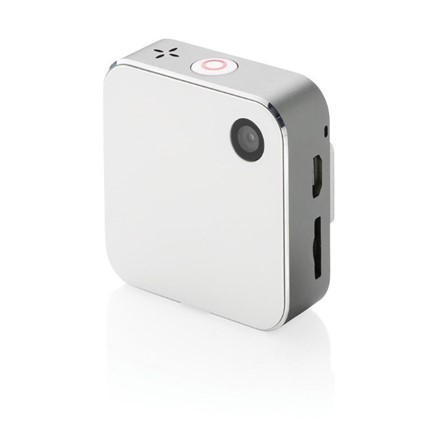 Mini action camera met Wi-Fi, wit