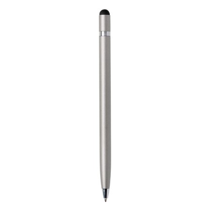 Simplistic metalen pen, zilverkleurig