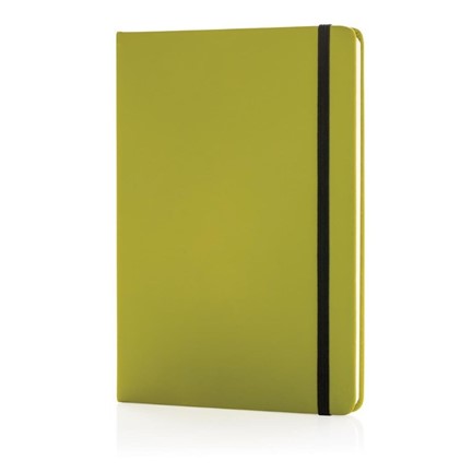 A5 standaard hardcover PU notitieboek, groen