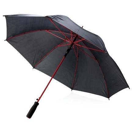 23 fiberglas gekleurde paraplu, rood
