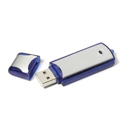 Aluminium 3 USB FlashDrive Geel