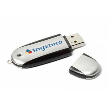 Aluminium USB FlashDrive - Doorzichtig