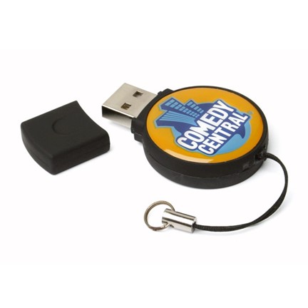 Epoxy Circle USB FlashDrive Zwart