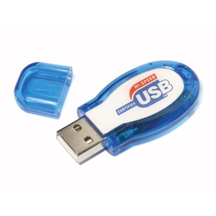 Jelly USB FlashDrive Blauw