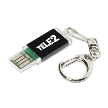 Micro Slider USB FlashDrive Blauw