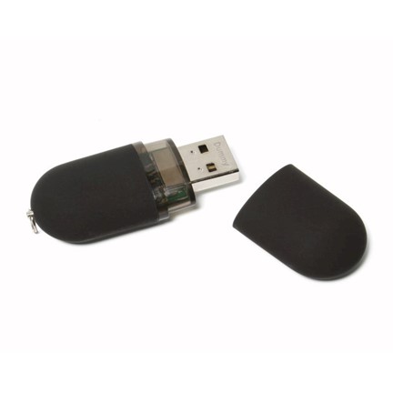 Recycled Pod USB FlashDrive Zwart