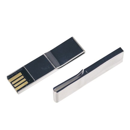 Wafer Clip USB FlashDrive Zilver