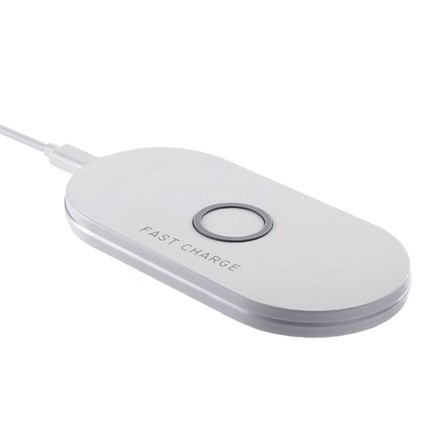 Wireless Fast Charging Plate - white