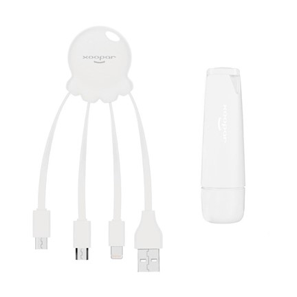 Xoopar Power Pack - white