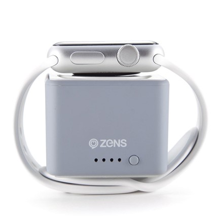 ZENS PowerBank for AppleWatch - grey