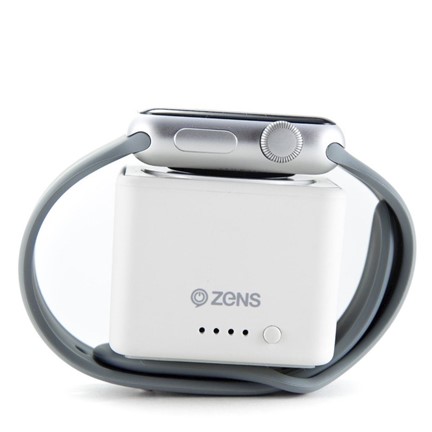 ZENS PowerBank for AppleWatch - white
