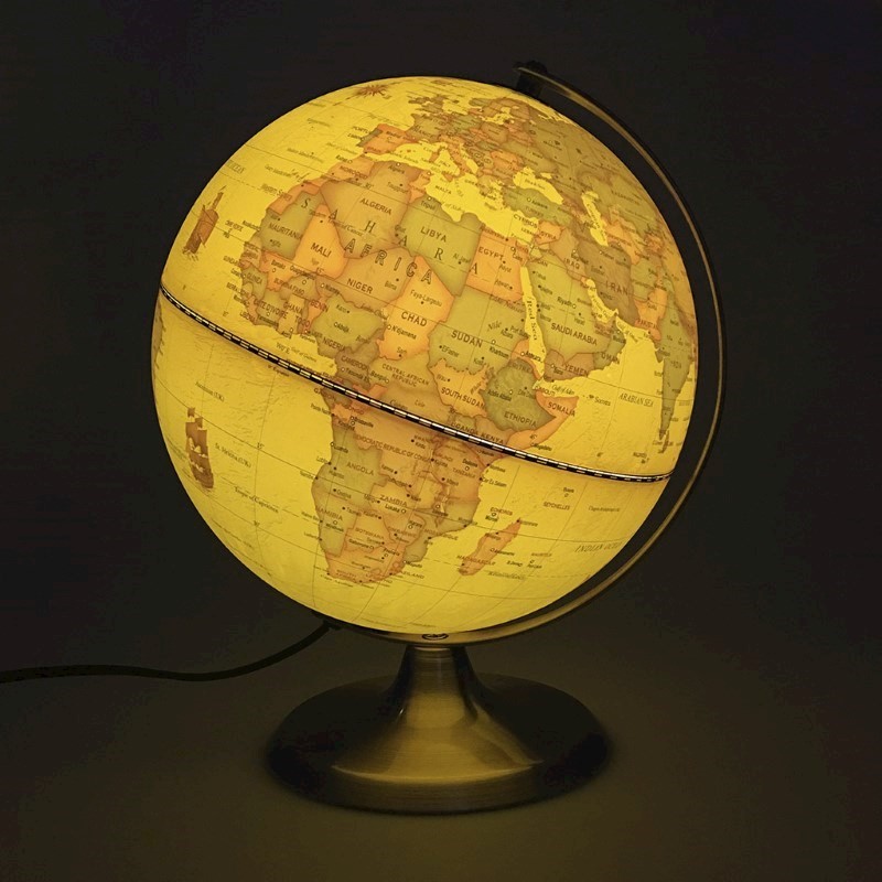 bossen verontschuldigen landelijk Wereldbol met licht | Limegifts