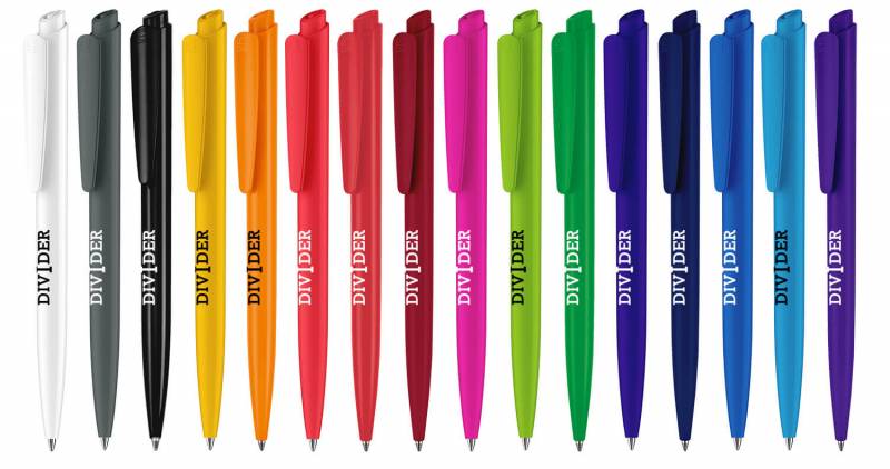 Kleurrijke pennen bedrukken