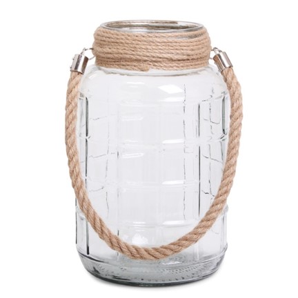 SENZA Glass Jar Large Transparant