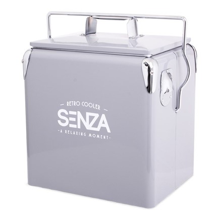 SENZA Retro Coolerbox Grey
