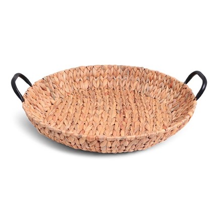 SENZA Hyacinth Shallow Basket with Handles XL