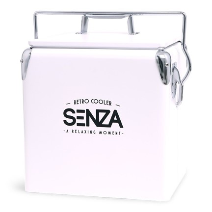 SENZA Retro Coolerbox White