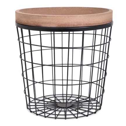 SENZA Wooden Edge Basket XL