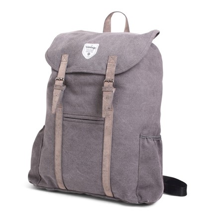 Vintage Canvas Backpack Adventurer Grey