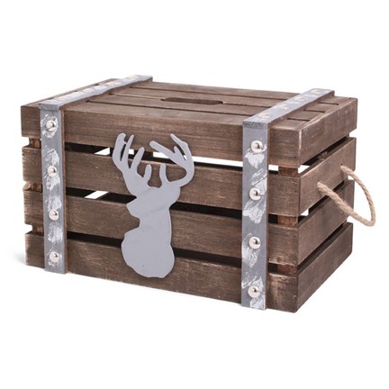 Xmas Time Crate Wood