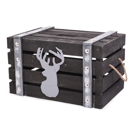 Xmas Time Crate Black
