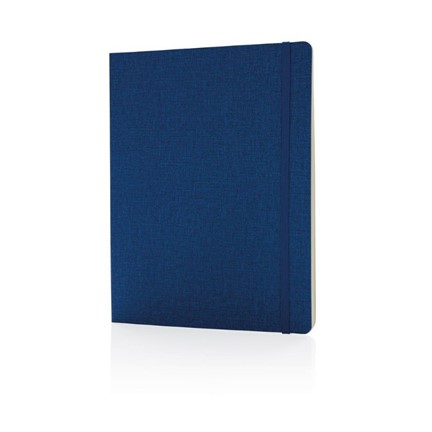 Deluxe B5 notitieboek soft cover XL, blauw