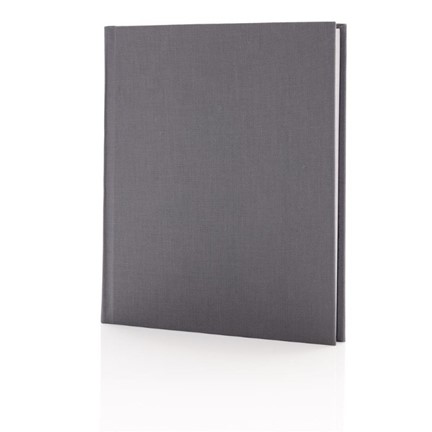 Deluxe notitieboek 170x200mm, grijs
