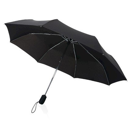 Traveler 21 automatische paraplu, zwart