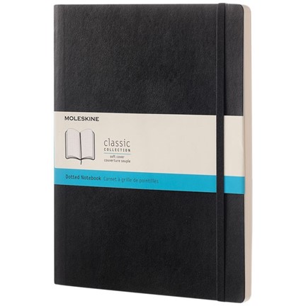 Classic XL soft cover notitieboek - stippen
