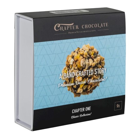 Giftbox Chapter Chocolate 9 Truffels