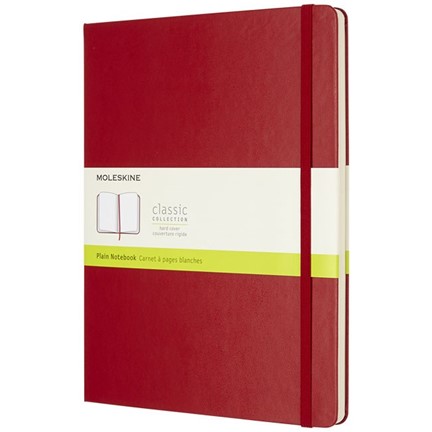 Classic XL hard cover notitieboek - effen