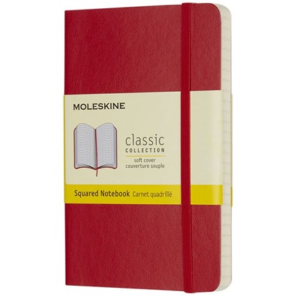 Classic PK soft cover notitieboek - ruitjes