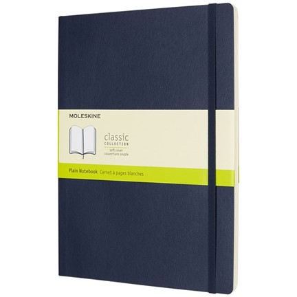 Classic XL soft cover notitieboek - effen