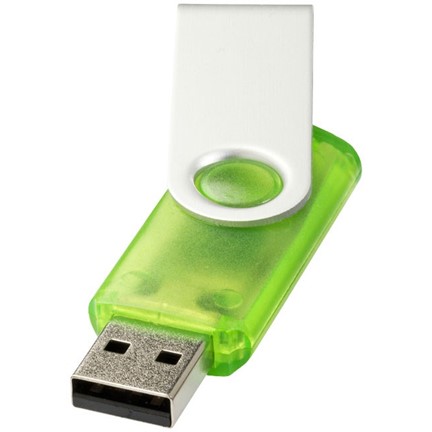 Rotate-translucent USB 2GB
