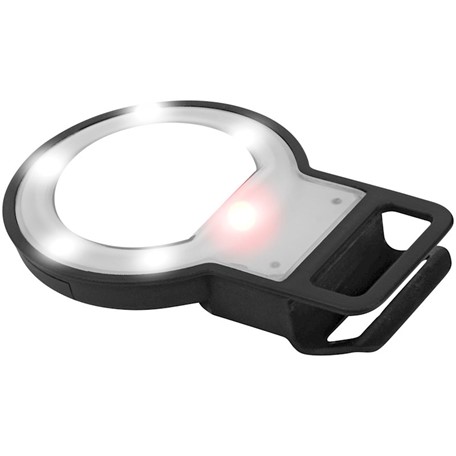 Spiegel LED selfie flitslamp